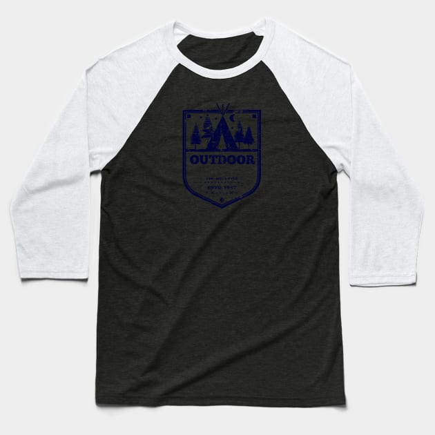 Outdoor 1967 Baseball T-Shirt by GreekTavern